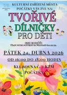 Tvořivé dílničky pro děti - duben 2026 1