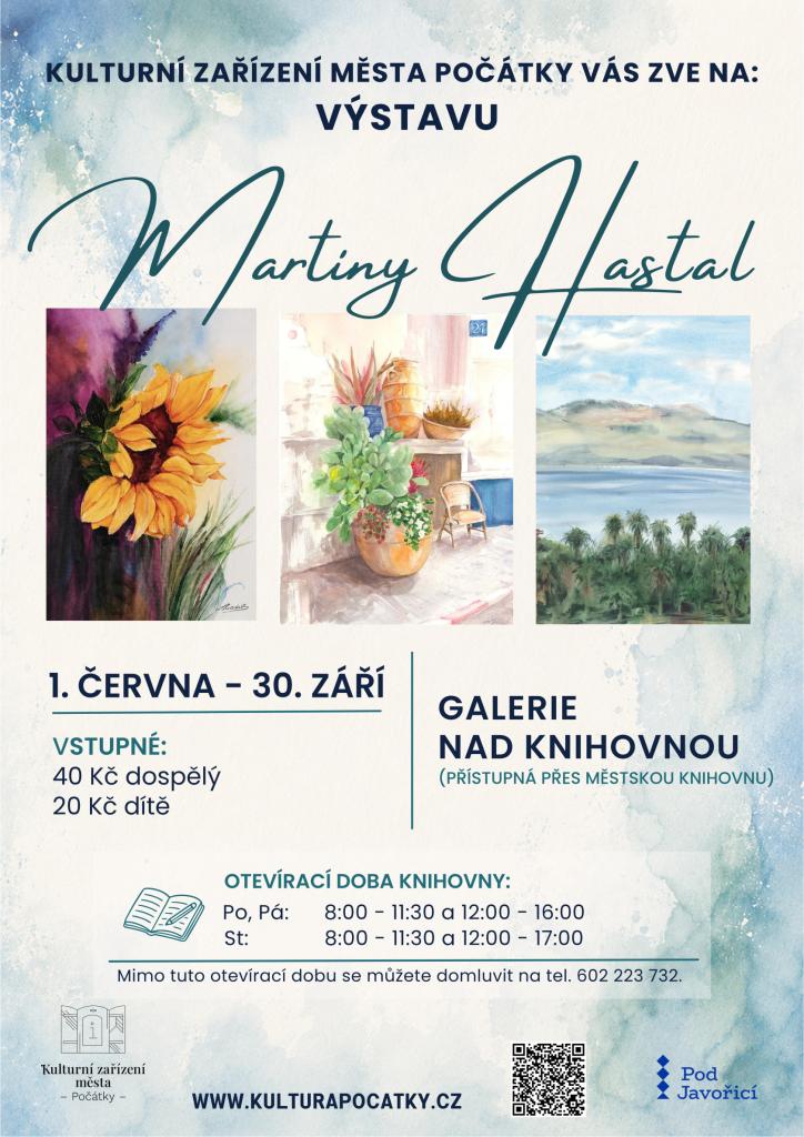 Výstava obrazů Martina Hastal 2